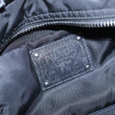 PRADA Hand Bag Nylon Navy Silver Auth ep6744-20