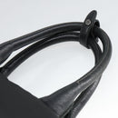 PRADA Hand Bag Nylon Navy Silver Auth ep6744-14