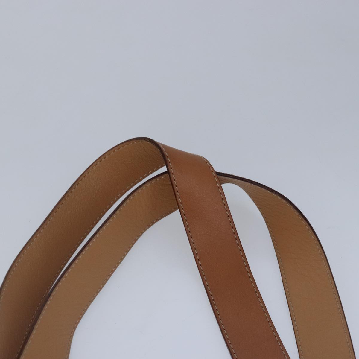 CELINE Macadam Canvas Tote Bag PVC Leather Brown Auth ep6747