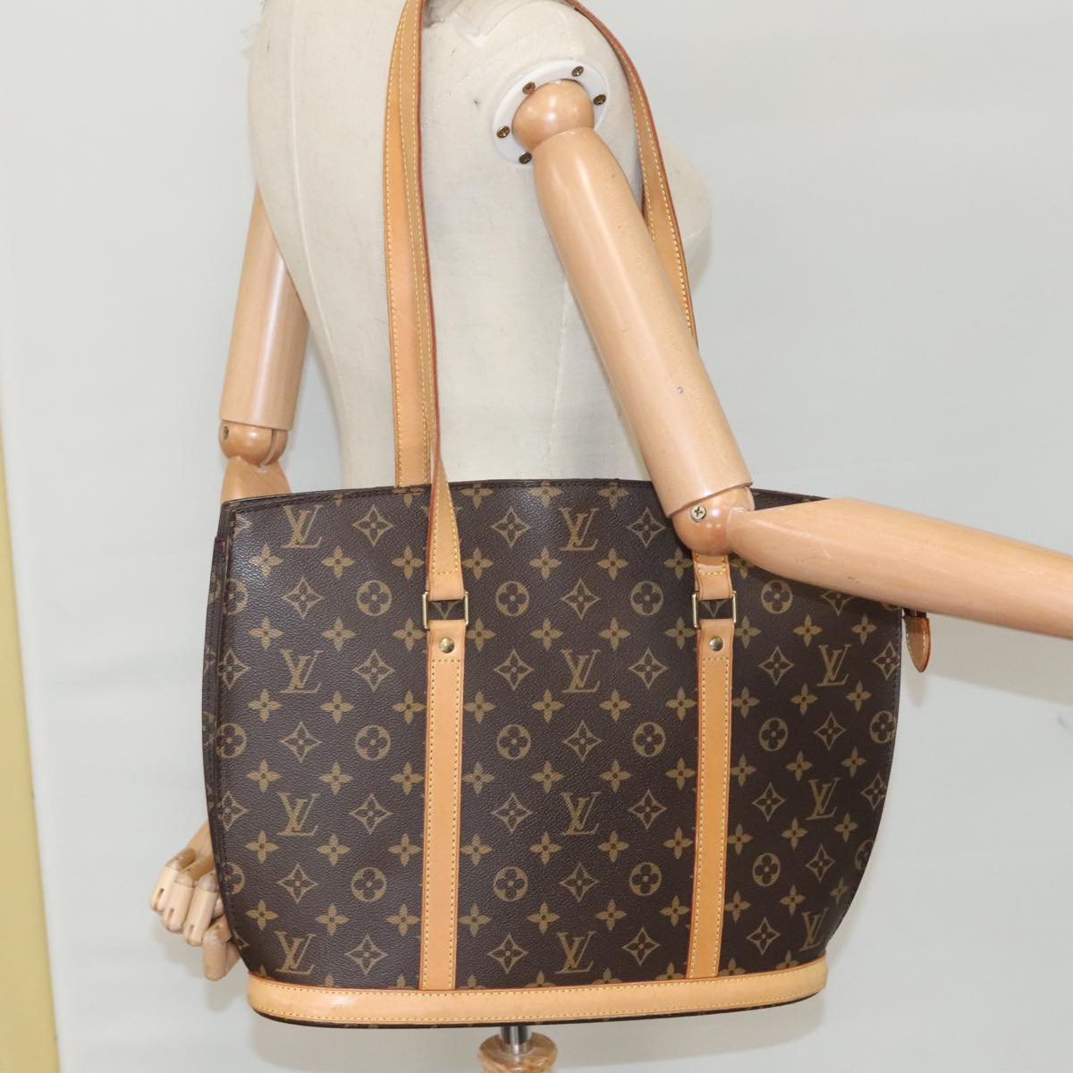 LOUIS VUITTON Monogram Babylone Tote Bag M51102 LV Auth ep6750