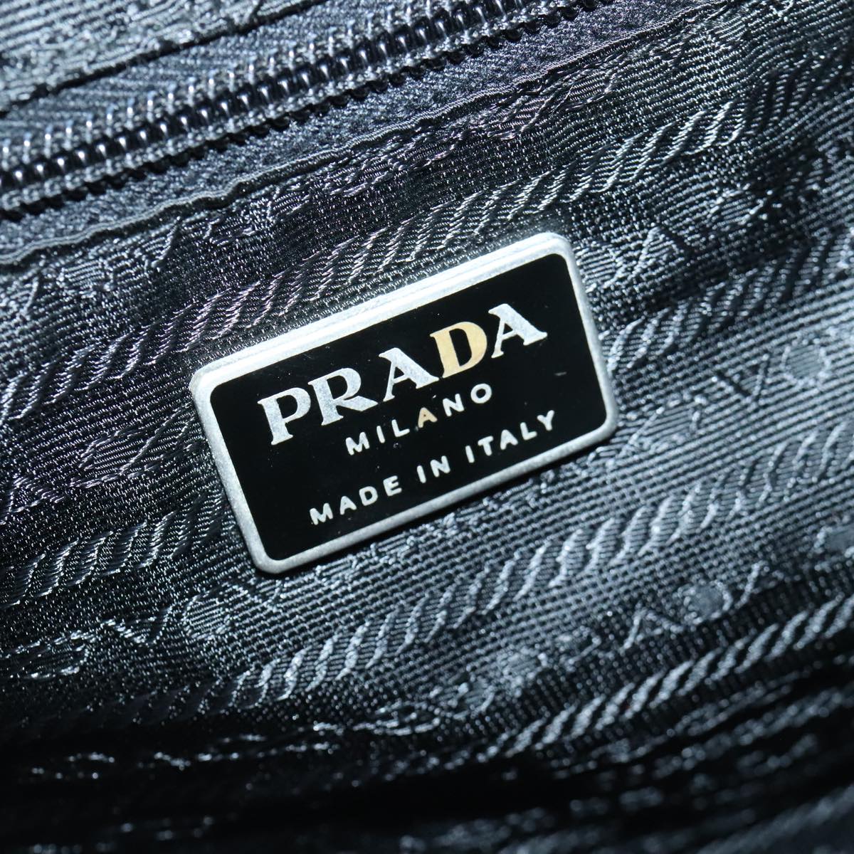 PRADA Backpack Nylon Black Auth ep6764