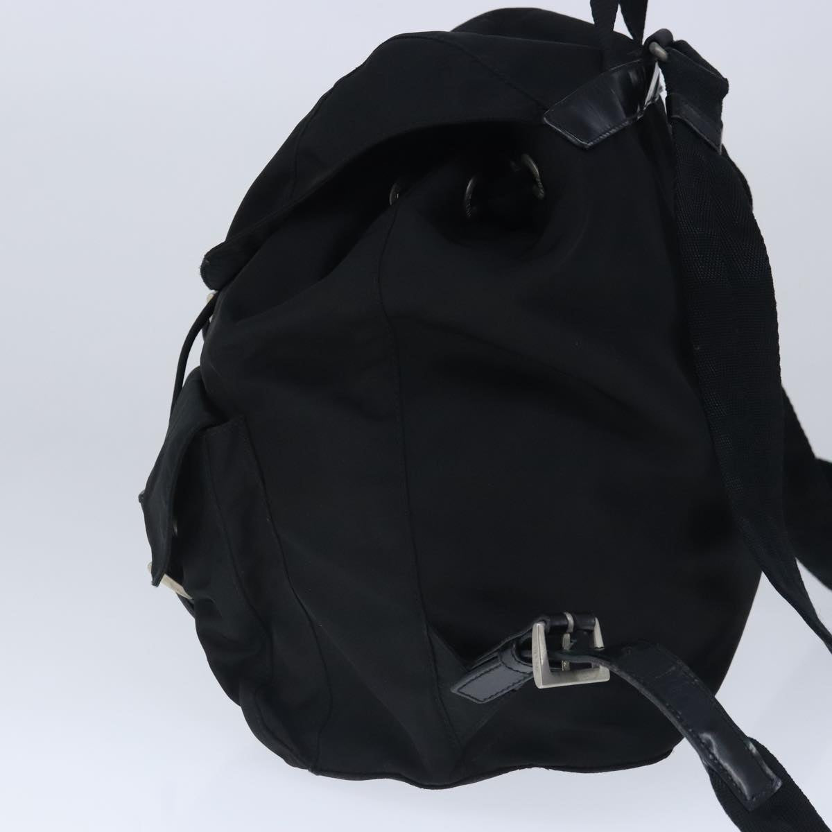 PRADA Backpack Nylon Black Auth ep6764