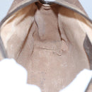 GUCCI GG Supreme Web Sherry Line Shoulder Bag PVC Beige Green Red Auth ep6771-21