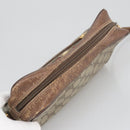 GUCCI GG Supreme Web Sherry Line Shoulder Bag PVC Beige Green Red Auth ep6771-6