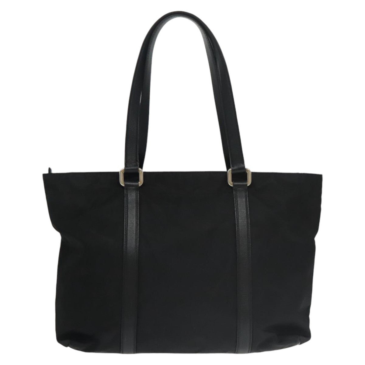 PRADA Tote Bag Nylon Black Auth ep6784 - 0