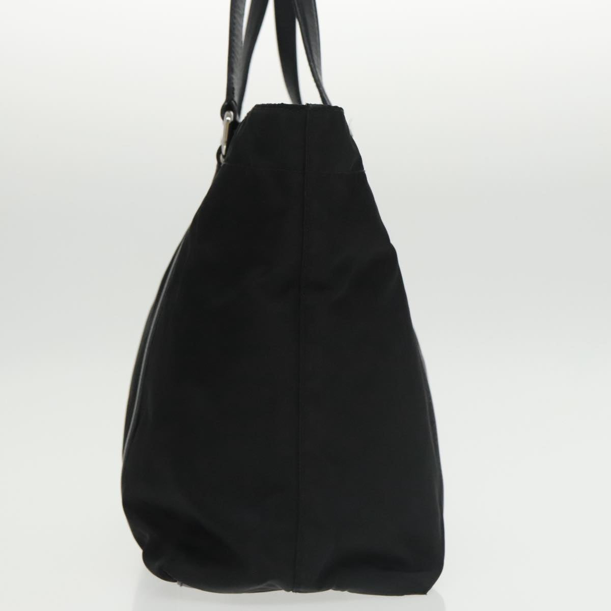 PRADA Tote Bag Nylon Black Auth ep6784