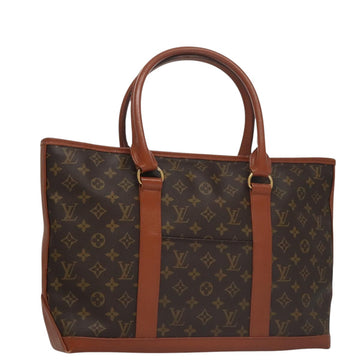 LOUIS VUITTON Monogram Sac Weekend PM Tote Bag M42425 LV Auth ep6826