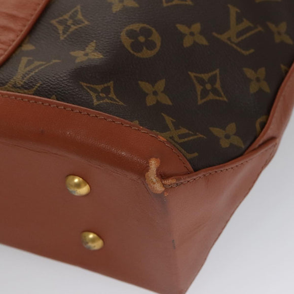 LOUIS VUITTON Monogram Sac Weekend PM Tote Bag M42425 LV Auth ep6826