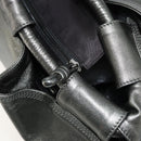 LOEWE Anagram Nappa Aire Hand Bag Leather Gunmetal Auth ep6842-12