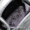 LOEWE Anagram Nappa Aire Hand Bag Leather Gunmetal Auth ep6842-18