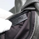 LOEWE Anagram Nappa Aire Hand Bag Leather Gunmetal Auth ep6842-23