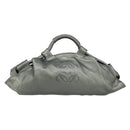 LOEWE Anagram Nappa Aire Hand Bag Leather Gunmetal Auth ep6842-13