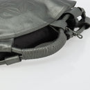 LOEWE Anagram Nappa Aire Hand Bag Leather Gunmetal Auth ep6842-7