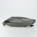 LOEWE Anagram Nappa Aire Hand Bag Leather Gunmetal Auth ep6842-5