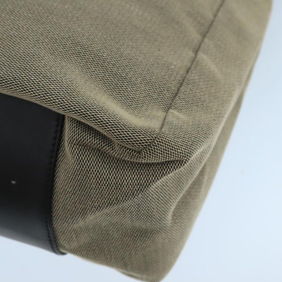 GUCCI Bamboo Hand Bag Outlet Canvas Beige 35692 Auth ep6849