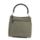 GUCCI Bamboo Hand Bag Outlet Canvas Beige 35692 Auth ep6849-13
