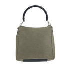 GUCCI Bamboo Hand Bag Outlet Canvas Beige 35692 Auth ep6849-2