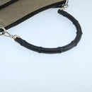GUCCI Bamboo Hand Bag Outlet Canvas Beige 35692 Auth ep6849-7