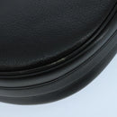 Burberrys Shoulder Bag Leather Black Silver Auth ep6871-15