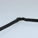 Burberrys Shoulder Bag Leather Black Silver Auth ep6871-8