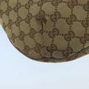 GUCCI Sherry Line GG Canvas Shoulder Bag Beige Gray pink 181092 Auth ep6891-17