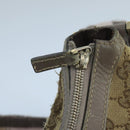 GUCCI Sherry Line GG Canvas Shoulder Bag Beige Gray pink 181092 Auth ep6891-15