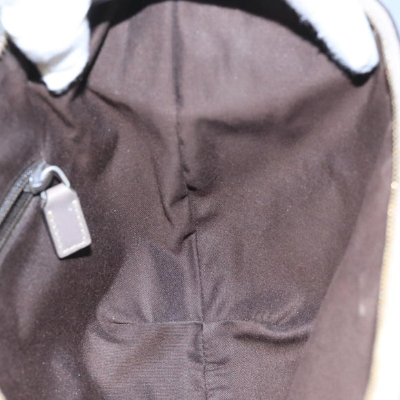 GUCCI Sherry Line GG Canvas Shoulder Bag Beige Gray pink 181092 Auth ep6891