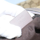 GUCCI Sherry Line GG Canvas Shoulder Bag Beige Gray pink 181092 Auth ep6891-12