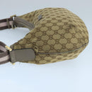 GUCCI Sherry Line GG Canvas Shoulder Bag Beige Gray pink 181092 Auth ep6891-4