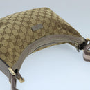 GUCCI Sherry Line GG Canvas Shoulder Bag Beige Gray pink 181092 Auth ep6891-6
