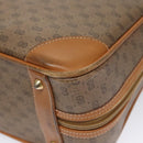 GUCCI Micro GG Supreme Hand Bag PVC Leather Beige Gold Auth ep6917-10