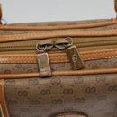 GUCCI Micro GG Supreme Hand Bag PVC Leather Beige Gold Auth ep6917-18