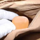 GUCCI Micro GG Supreme Hand Bag PVC Leather Beige Gold Auth ep6917-22