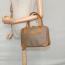 GUCCI Micro GG Supreme Hand Bag PVC Leather Beige Gold Auth ep6917-23