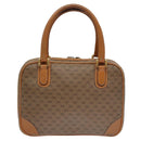 GUCCI Micro GG Supreme Hand Bag PVC Leather Beige Gold Auth ep6917-3