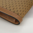 GUCCI Micro GG Canvas Clutch Bag Beige Auth ep6918-16