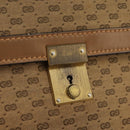 GUCCI Micro GG Canvas Clutch Bag Beige Auth ep6918-8