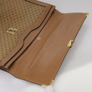 GUCCI Micro GG Canvas Clutch Bag Beige Auth ep6918-9