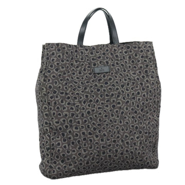 GUCCI Tote Bag Canvas Black Auth ep6974
