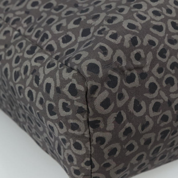 GUCCI Tote Bag Canvas Black Auth ep6974