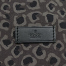 GUCCI Tote Bag Canvas Black Auth ep6974-17