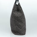 GUCCI Tote Bag Canvas Black Auth ep6974-3