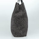 GUCCI Tote Bag Canvas Black Auth ep6974-4