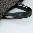 GUCCI Tote Bag Canvas Black Auth ep6974-7