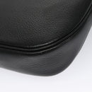 Burberrys Shoulder Bag Leather Black Auth ep6980-16