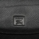 Burberrys Shoulder Bag Leather Black Auth ep6980-10