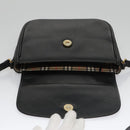 Burberrys Shoulder Bag Leather Black Auth ep6980-15