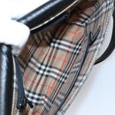 Burberrys Shoulder Bag Leather Black Auth ep6980-12