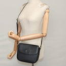 Burberrys Shoulder Bag Leather Black Auth ep6980-21