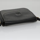 Burberrys Shoulder Bag Leather Black Auth ep6980-6